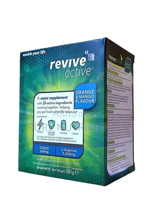 Revive Active – For Energy, Immunity Heart Health (30 Sachets) 381g