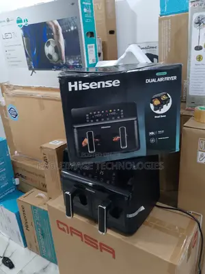 Hisense 8l Dual Basket Supreme: Ideal for Roasts and Dehydrated Snacks