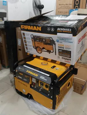 Reliable Firman Ac6000e2 3.5kva Generator: Electric Start, 12-Hour Run