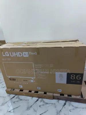 Lg 86-Inch Smart Tv With High-Resolution