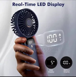 Digital Hand Fan