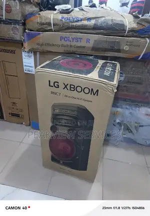 Lg Xboom Rnc7 Speaker With Karaoke Features