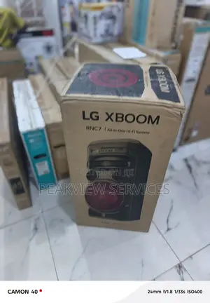 Lg Rnc7 Bluetooth Music Speaker With Led Lights