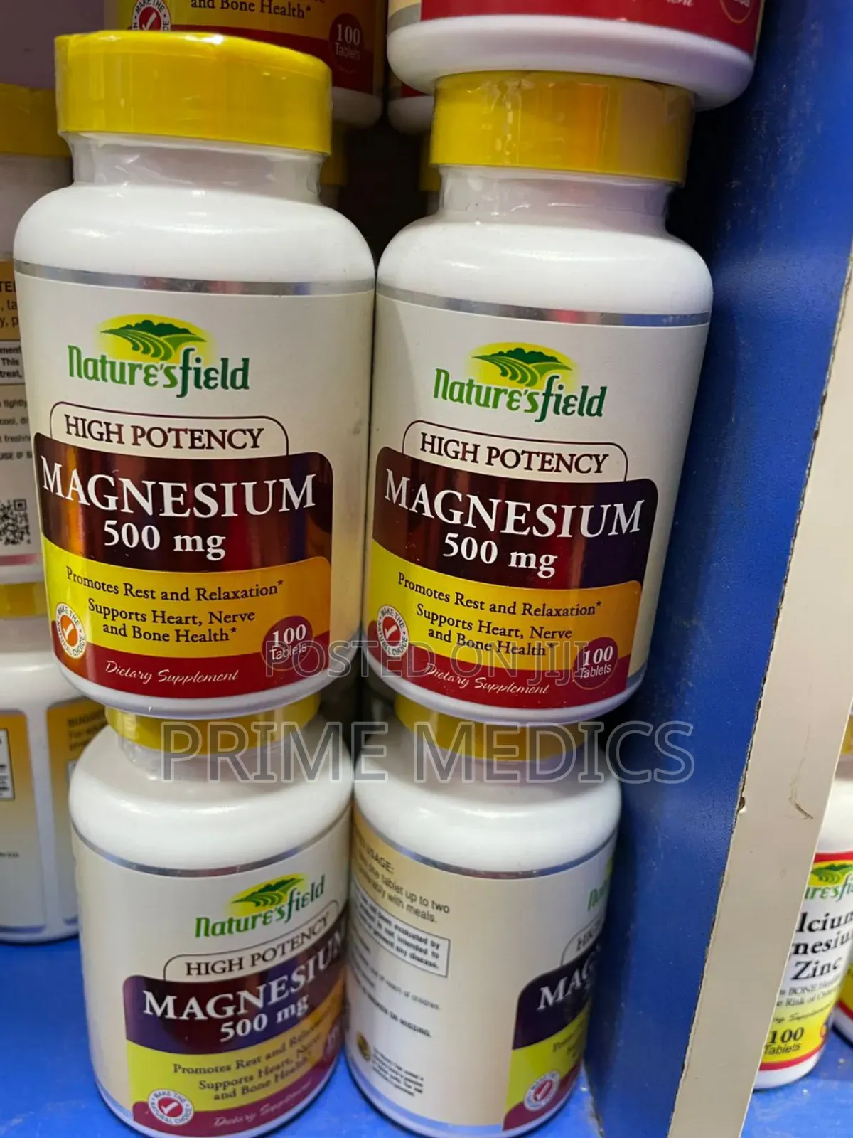 High Potency Magnesium 500mg