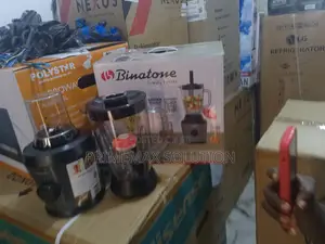 Binatone BLG-595mk2 Heavy-Duty Blender - Safety Lock, Splash-Proof Lid