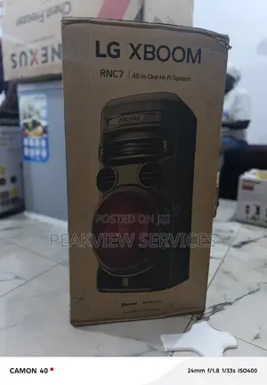 Lg Xboom Rnc7 Music System With Wireless Connection