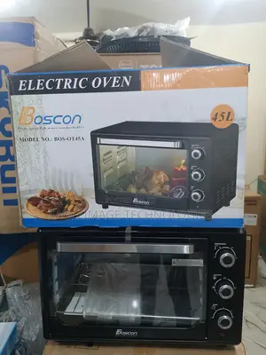 Boscon 45l Oven: Rotisserie Included for Juicy Meats