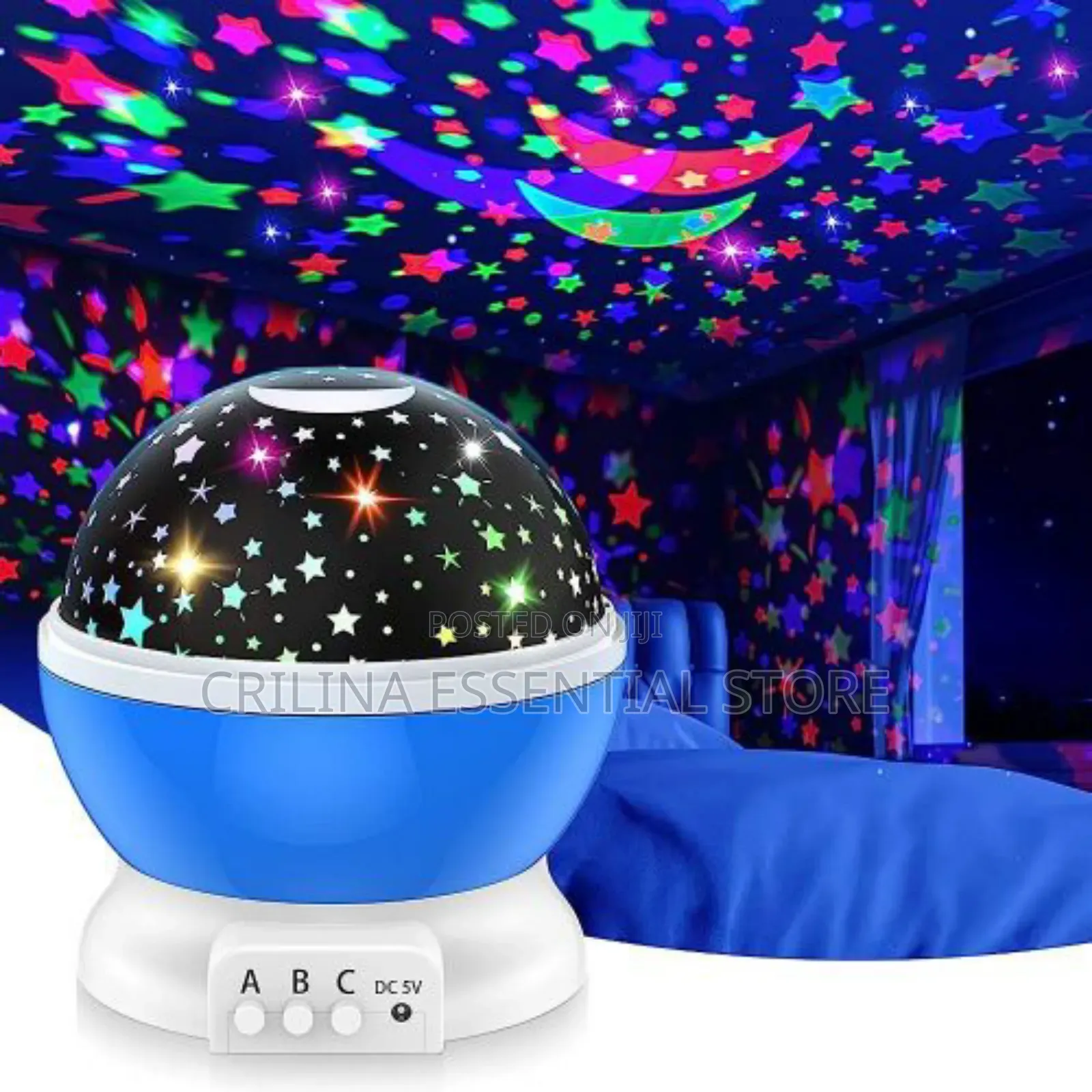 Star Master Rotating Projection Lamp Light