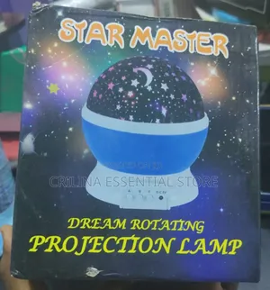 Star Master Rotating Projection Lamp Light