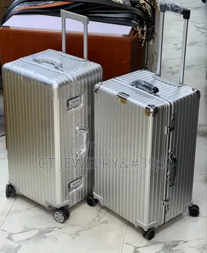 Aluminum Rimowa Classic Check-in Suitcases. High Quality Made