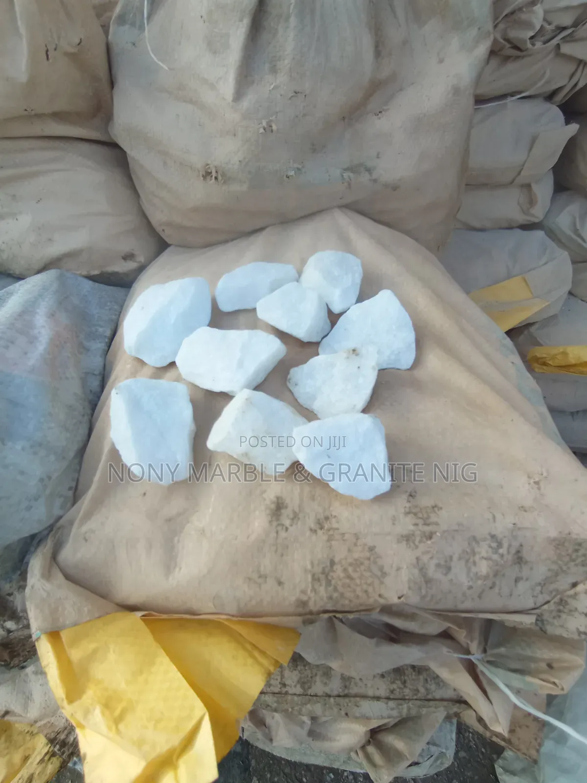 Pebble White Granite Stone