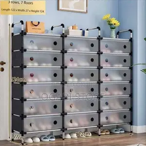 3 Rolls 7 Layers Shoe Rack