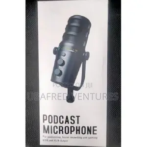 Podcast Microphone (With USB and XLR Output)