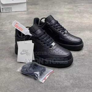 Original Black Nike Air Force One Sneaker