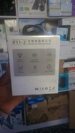 F11-2 Vlogging Wireless Mic Audio for iPhone, Type C and Camera