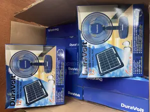 Duravolt 12” 3in1 Rechargeable Table Fan