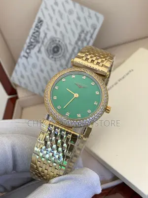 Longines Quality Luxury Men Chain Strap Wristwatch