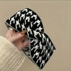 Women Classic Houndstooth -Elegant Hair Band