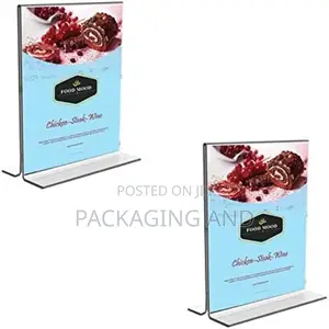 Acrylic Stand Sign Branding