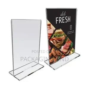 Branded Acrylic Stand Sign for Businesses