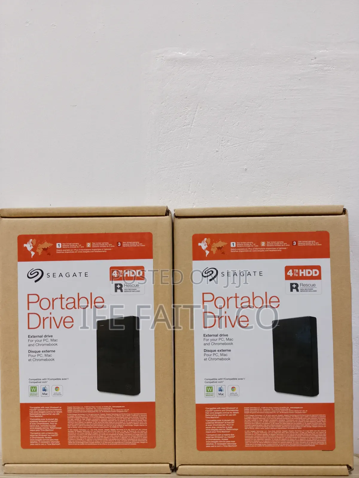 Seagate Portable 4tb External Hard Drive HDD