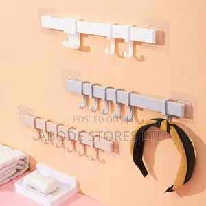 6 Hooks Wall Hanging Kitchen Organiser