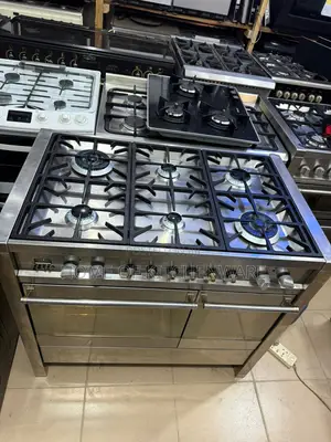 6burner Standing Gas Cooker With Double Door Oven and Grill