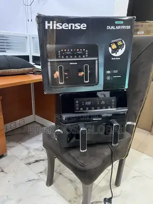 Hisense 8l Air Fryer – Dual Basket Digital Smart Cooker