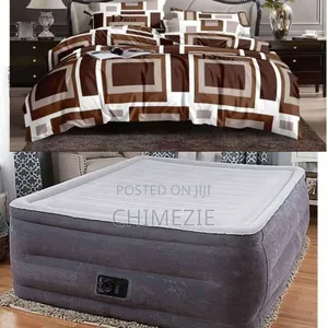 Durabeam 22inches Air Mattress With 6 by 6 Complete Duvet Set