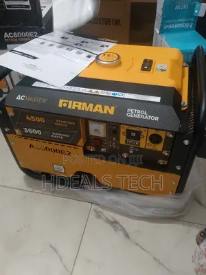Firman Generator – Stable Current, No Flicker