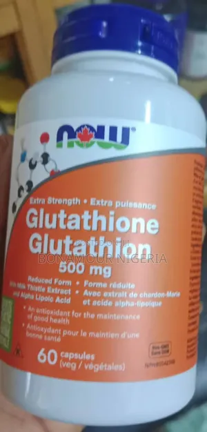Now Glutathione Glutathion 500mg X60 Veg Caps