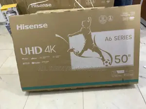 Hisense 50” Smart Uhd Television, 50a6n