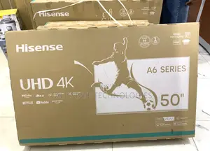 Hisense 50” Uhd Smart Tv – Model 50a6n