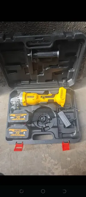 Dewalt 48v Cordless Angle Grinder Kit. The Kit Includes The
