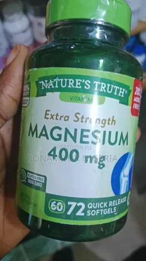 Nature's Truth Magnesium 400mg X72 Softgel
