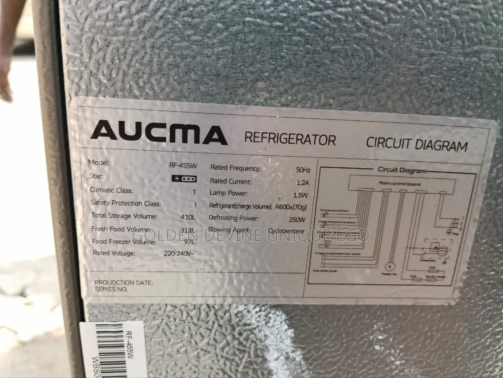 Aucma Refrigerator