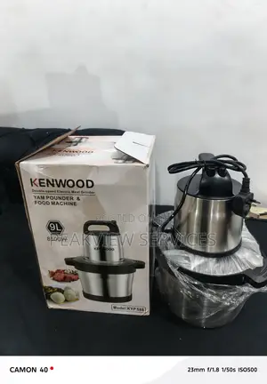 Kenwood 9l Heavy-Duty Food Mixer and Yam Pounder Kyp588