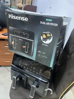 Hisense 8l Air Fryer – Family Size Double Basket Fryer