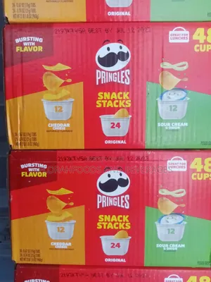 Pringles Snack Stacks 48 Cups.