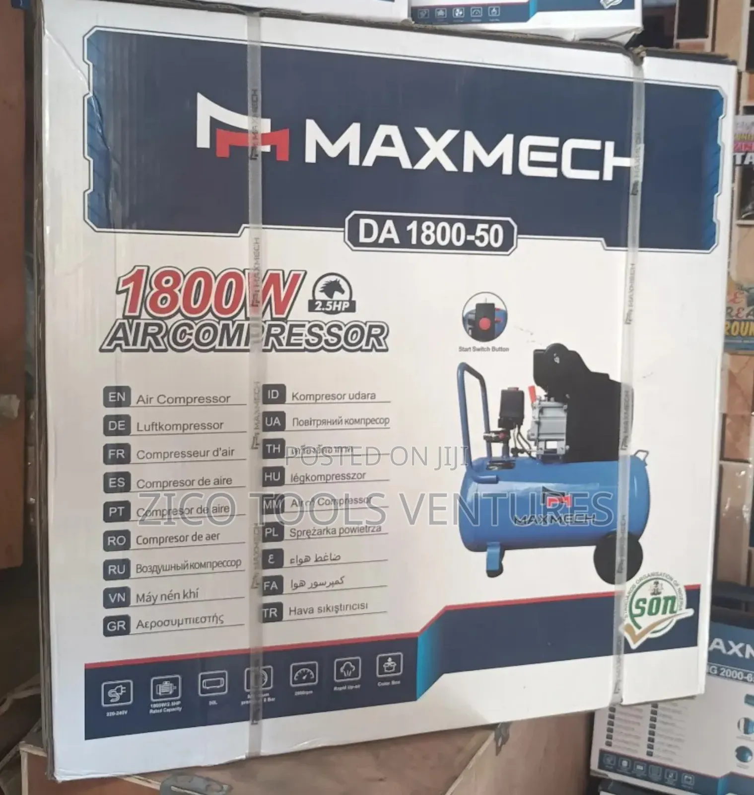 Maxmech 50l Air Compressor