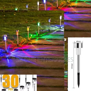 Triple-Digit Savings, Triple-Duty Lights: 30 Multi-Color Solar Lights