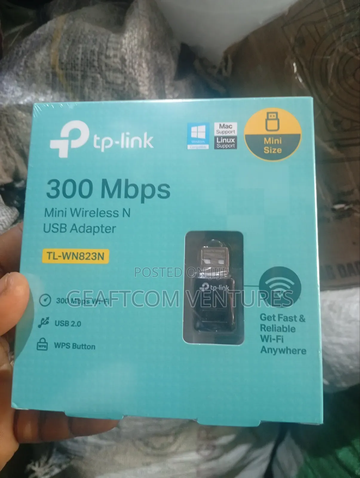 300m MBPS Tplink Mini Wireless Usb Adapter
