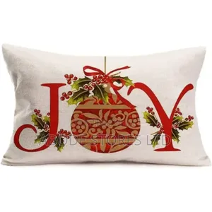 30x50cm Joy Xmas Themed Throw Pillow