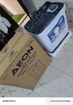 Spin Efficiency Aeon Twin Tub 7kg Washing Machine
