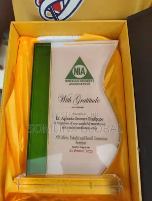 Glass Plaque, One Side Colour