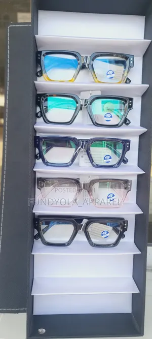 Square Face Uv Clear Eyeglasses