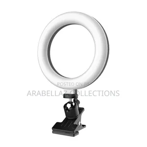6 Inches Led Ring Light That Features Multiple Colors (Rgb)