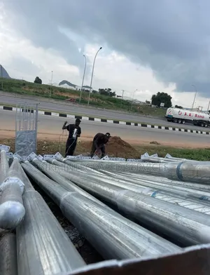 Galvanized Streetlight Poles