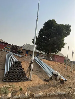 Solar Streetlight Poles