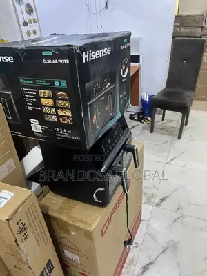 Hisense 8l Dual Zone Air Fryer – Compact Dual Drawer Design